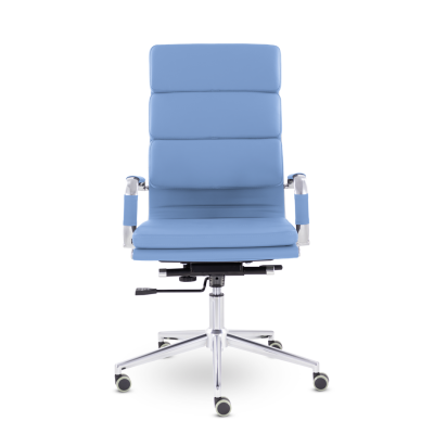 Кресло UTFC СН-303 Кайман Трио В soft, Светло-голубой