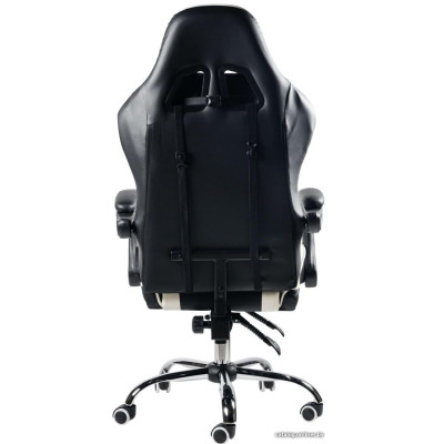 Кресло Calviano ULTIMATO black/white/green