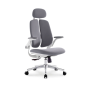 Кресло SitUp KWIN White Chrome (ткань Grey/Grey)