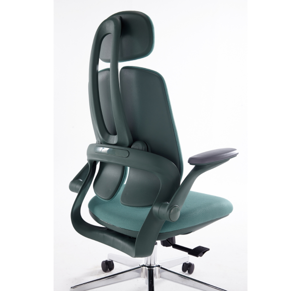 Кресло SitUp KWIN Green Chrome (ткань Green/Green)