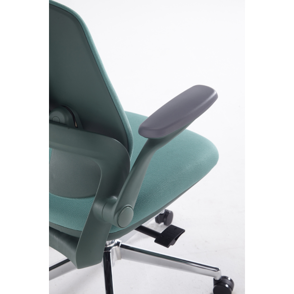 Кресло SitUp KWIN Green Chrome (ткань Green/Green)