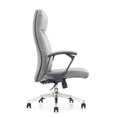 Кресло SitUp MARGUS grey Chrome (экокожа Grey) 
