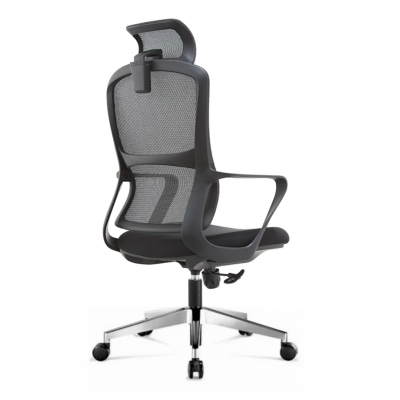 Кресло SitUp POINT Black Chrome (сетка Black/Black) уценка!!!