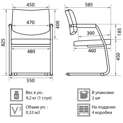Стул BELS Дельта  Delta