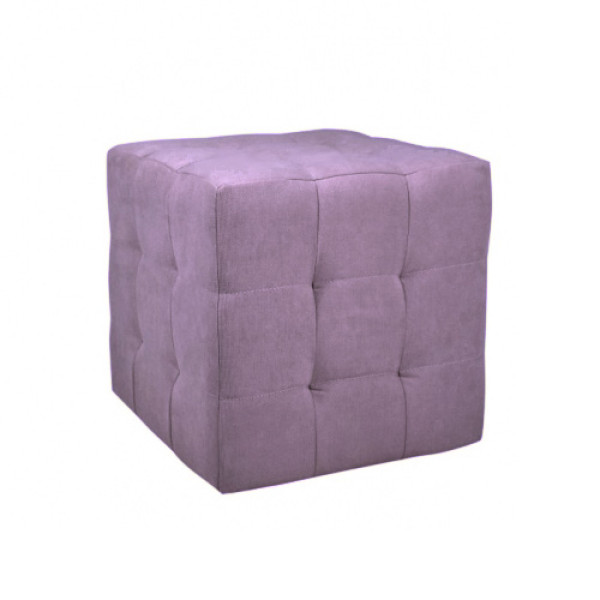 Пуф мягкий "Венето СТЯЖКА", ткань Catania Lavender