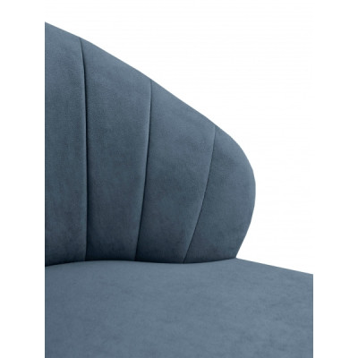 Стул "Камино полубарный", ЭМАЛЬ ЧЕРНЫЙ МУАР,  Catania Steel