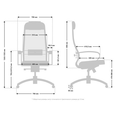 Кресло Metta Samurai Comfort 1.01 Белый
