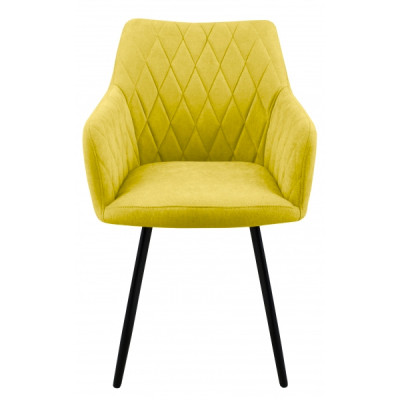 Стул "Диаманте" лофт, ЭМАЛЬ МУАР ЧЕРНЫЙ,  Candy Sunny