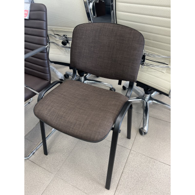 Стул ISO Win Black Skiftebo brown (ткань коричневая)