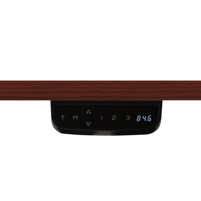 Стол Unique Ergo Desk белый/дуб натуральный 1380х800х18 мм