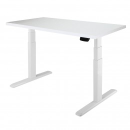 Стол Unique Ergo Desk белый/альпийский белый 1360х800х36 мм