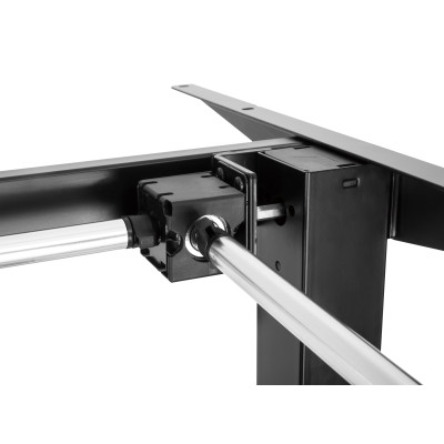 Стол Manual Desk SPECIAL EDITION черный/альпийский белый 1380х800х18 мм