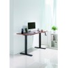 Стол Manual Desk SPECIAL EDITION черный/бетон Чикаго 1380х800х18 мм