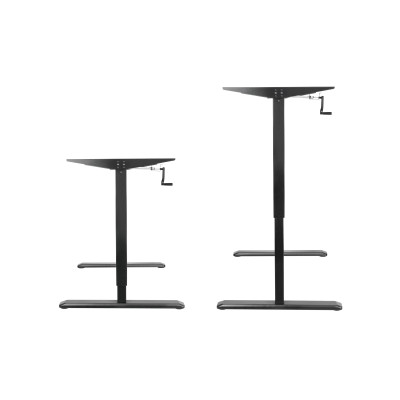 Стол Manual Desk SPECIAL EDITION черный/дуб натуральный 1380х800х18 мм