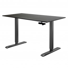 Стол Manual Desk SPECIAL EDITION черный/дуб мореный 1380х800х18 мм