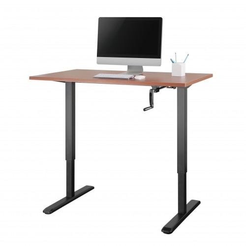 Стол Manual Desk SPECIAL EDITION черный/дуб мореный 1360х800х36 мм