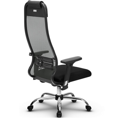 Кресло Metta SU-1-BK СH комплект 18/2D Темно-серый