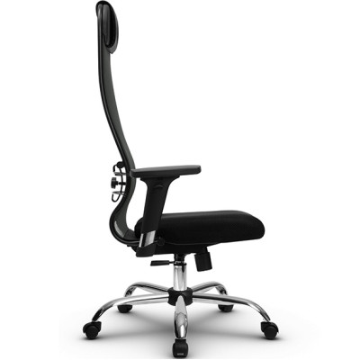 Кресло Metta SU-1-BK СH комплект 18/2D Темно-серый