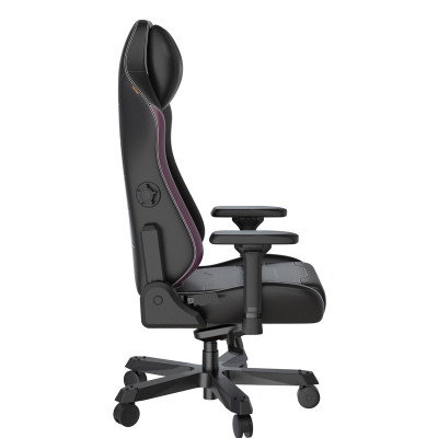 Кресло геймерское Dxracer Master Max I-DMC/MAS2022/NV черный с фиолетовым
