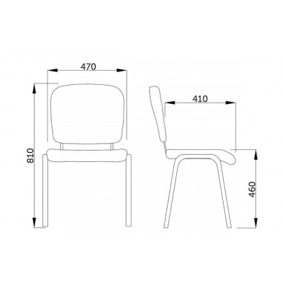 Стул ISO Chrome V-18