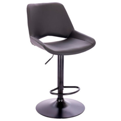 Стул барный Everprof FLASH экокожа black