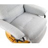 Вибромассажное кресло Calviano 2162 gray с подъемным пуфом и подогревом
