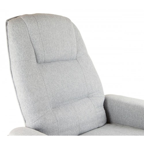 Вибромассажное кресло Calviano 2162 gray с подъемным пуфом и подогревом