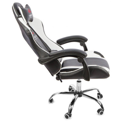 Вибромассажное кресло Calviano Asti Ultimato black/white/black