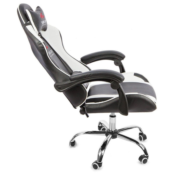 Вибромассажное кресло Calviano Asti Ultimato black/white/black