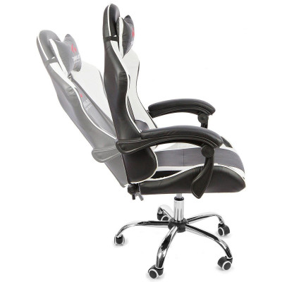 Вибромассажное кресло Calviano Asti Ultimato black/white/black