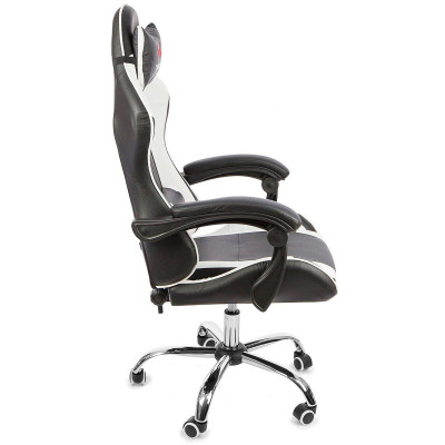 Вибромассажное кресло Calviano Asti Ultimato black/white/black