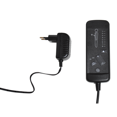 Вибромассажное кресло Calviano Asti Ultimato black/white/black