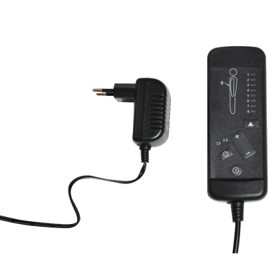 Вибромассажное кресло Calviano Asti Ultimato black/white/blue