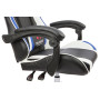 Вибромассажное кресло Calviano Asti Ultimato black/white/blue