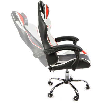 Вибромассажное кресло Calviano Asti Ultimato black/white/red