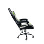 Вибромассажное кресло Calviano Asti Ultimato black/white/green
