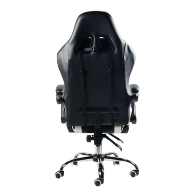 Вибромассажное кресло Calviano Asti Ultimato black/white/green