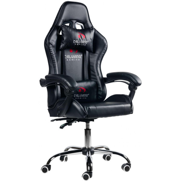 Вибромассажное кресло Calviano Asti Ultimato total black