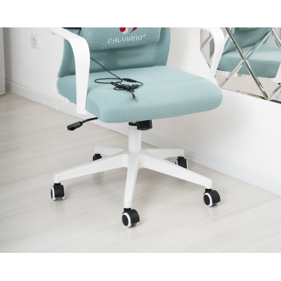 Вибромассажное кресло Calviano Milan Air blue