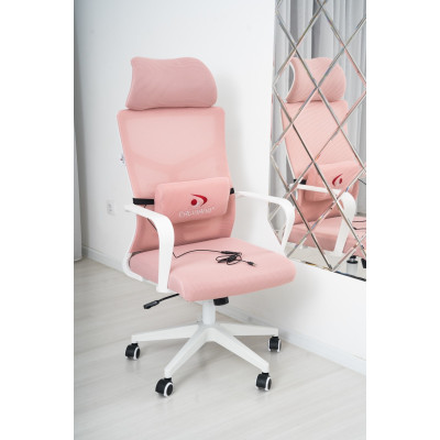 Вибромассажное кресло Calviano Milan Air pink