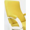 Кресло-качалка Calviano Бастион-5 арт. Bahama yellow ноги белые