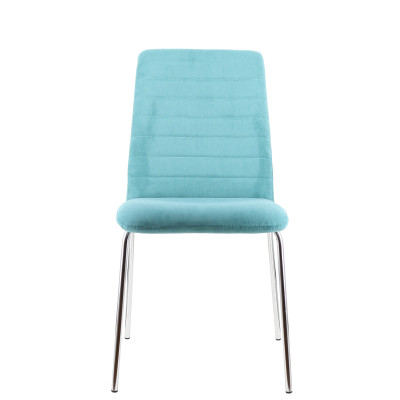 Стул Everprof CHESTER Chrome ткань Бирюзовый