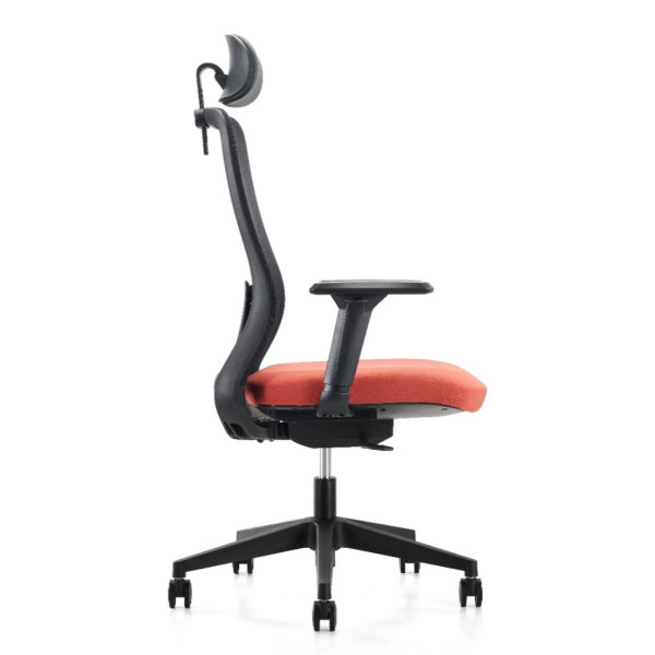 Офисное компьютерное кресло GRACE черный пластик