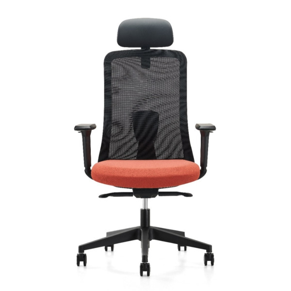 Офисное компьютерное кресло GRACE черный пластик