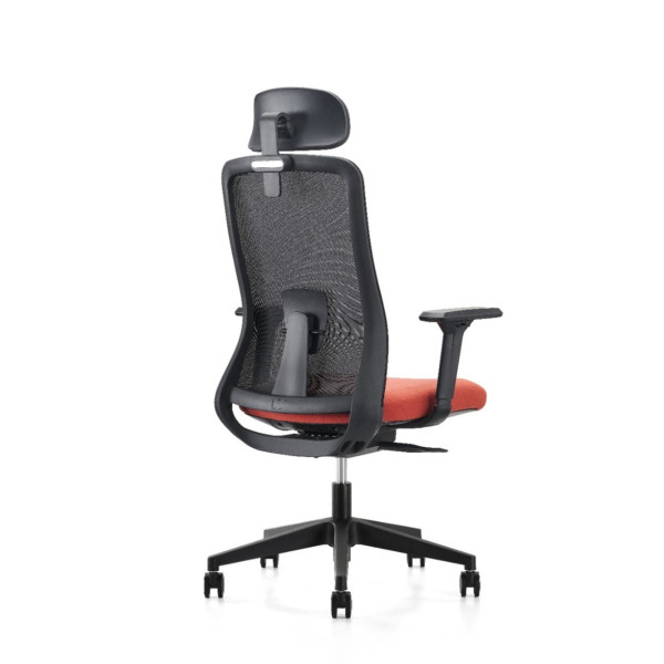 Офисное компьютерное кресло GRACE черный пластик