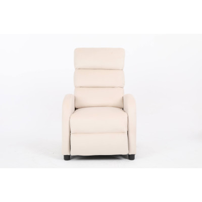 Кресло вибромассажное CALVIANO, модель 2164, бежевый велюр