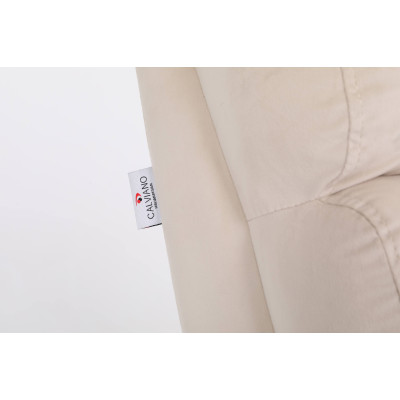 Кресло вибромассажное CALVIANO, модель 2164, бежевый велюр