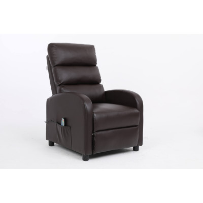 Кресло вибромассажное CALVIANO, модель 2164, коричневая