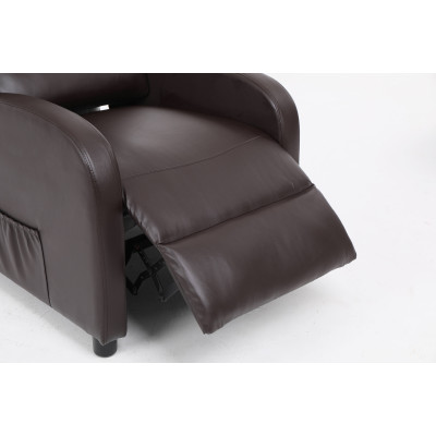 Кресло вибромассажное CALVIANO, модель 2164, коричневая