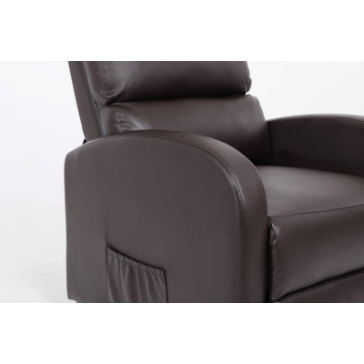 Кресло вибромассажное CALVIANO, модель 2164, коричневая